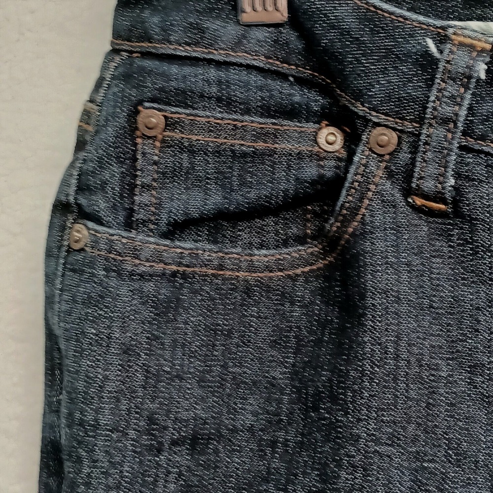 St John's Bay Women's Dark Wash Blue Denim Jeans Size‎ 10s 31x30 - Picture 6 of 12